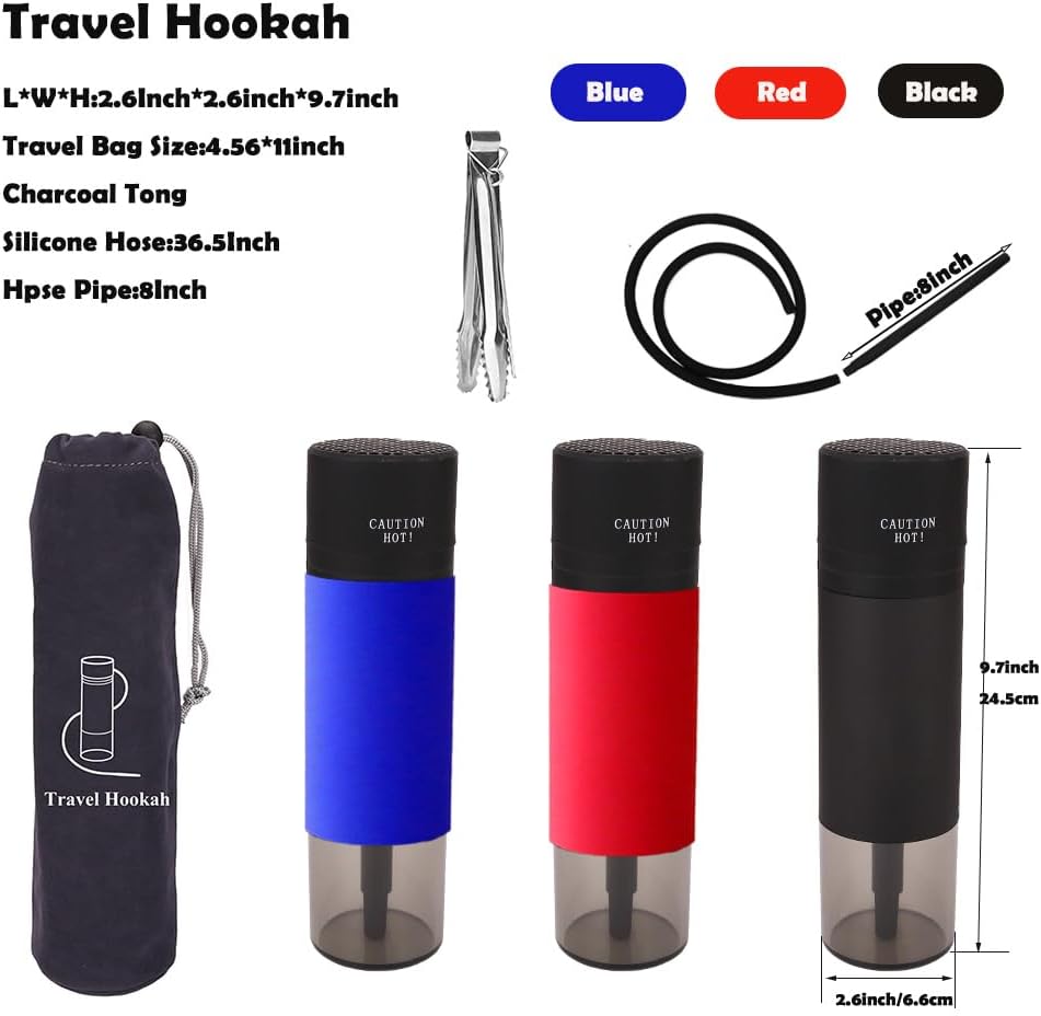 Portable Hookah set small travel hookah
