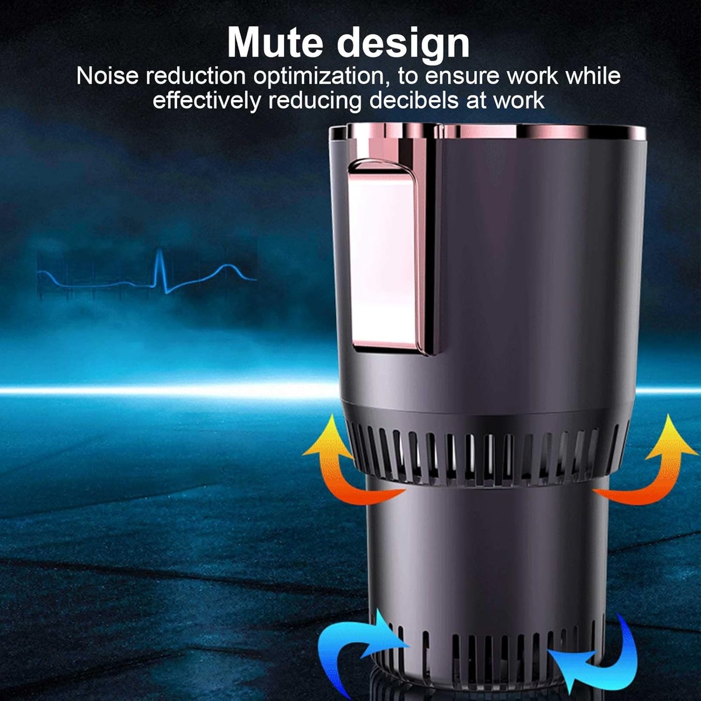 Car Heating Cup, Portable Heated Coffee Mug